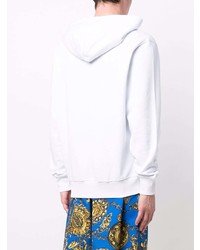 VERSACE JEANS COUTURE Metallic Logo Print Hoodie