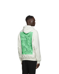 McQ Off White True Freedom Relaxed Hoodie