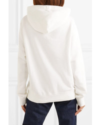 Les Rêveries Oversized Printed Cotton Blend Jersey Hoodie