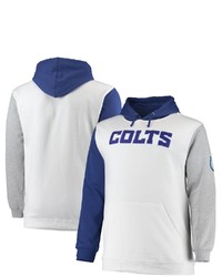 PROFILE Royalwhite Indianapolis Colts Big Tall Pullover Hoodie At Nordstrom
