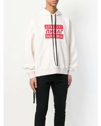 Unravel Project Slogan Print Oversized Hoodie