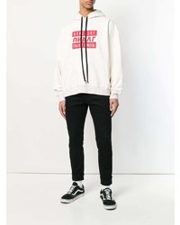 Unravel Project Slogan Print Oversized Hoodie