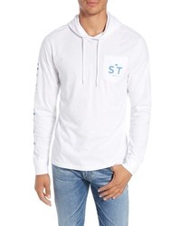 Southern Tide Wave Hooded T Shirt