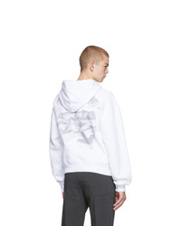 Off-White White 3d Pencil Hoodie