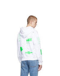 Off-White White Arch Shapes Hoodie