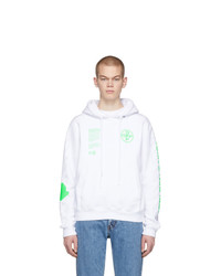 Off-White White Arch Shapes Hoodie