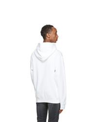 DSQUARED2 White Canada Hoodie