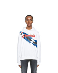 DSQUARED2 White Canada Hoodie