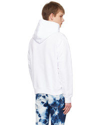 DSQUARED2 White Cool Hoodie