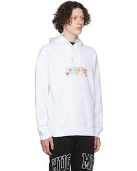 Givenchy White Cotton Hoodie