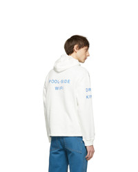 DOUBLE RAINBOUU White Couch Surf Hoodie