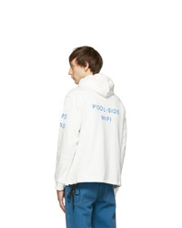DOUBLE RAINBOUU White Couch Surf Hoodie