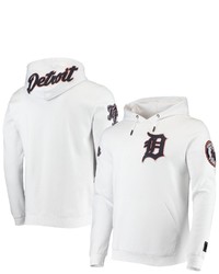 PRO STANDARD White Detroit Tigers Logo Pullover Hoodie At Nordstrom