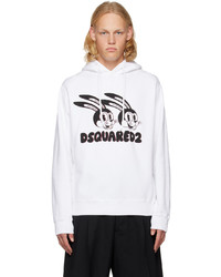 DSQUARED2 White Lunar New Year Hoodie