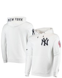 PRO STANDARD White New York Yankees Logo Pullover Hoodie At Nordstrom
