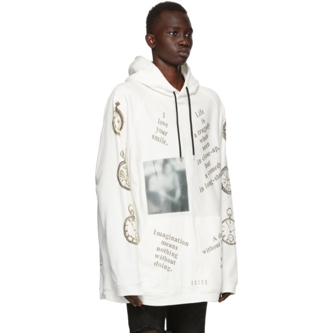 TAKAHIROMIYASHITA TheSoloist. White Oversized Hoodie, $880 | SSENSE ...