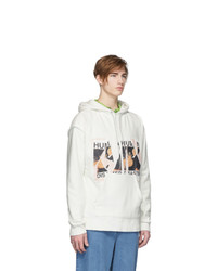 Name White Patch Hoodie