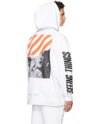 Off-White White Photocopy Over Hoodie