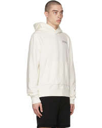 Amiri White Psychedelic Fitted Hoodie
