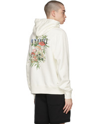 Amiri White Psychedelic Fitted Hoodie