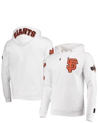 PRO STANDARD White San Francisco Giants Logo Pullover Hoodie At Nordstrom