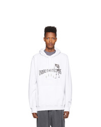 Off-White White Undercover Edition Skeleton Rvrs Arrows Hoodie