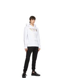 VERSACE JEANS COUTURE White Warranty Hoodie