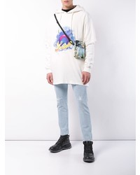 Off-White World Print Hoodie