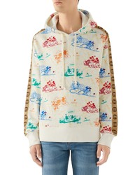 Gucci X Disney Print Hooded Sweatshirt