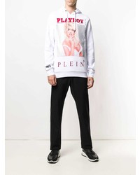 Philipp Plein X Playboy Printed Crystal Hoodie