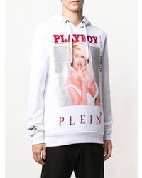 Philipp Plein X Playboy Printed Crystal Hoodie