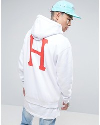 HUF X Thrasher Logo Hoodie With Back Print