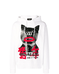 DSQUARED2 Year Of The Pig Print Hoodie