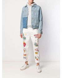 Dondup Painted Slim Fit Jeans