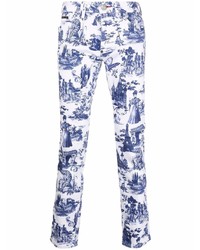 Philipp Plein Slim Fit Biker Style Jeans