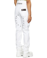 Hood by Air White Veteran Jeans