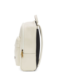 Gucci White Print Backpack
