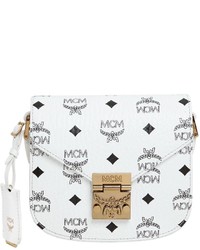 MCM Mini Patricia Printed Faux Leather Bag