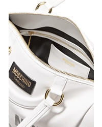 Moschino Printed Leather Shoulder Bag