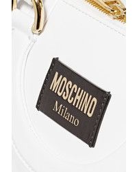 Moschino Printed Leather Shoulder Bag
