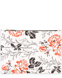 Victoria Beckham Floral Print Clutch
