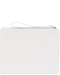 Christopher Kane Printed Face Pencil Case Clutch
