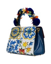 Dolce & Gabbana Majolica Print Welcome Bag