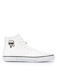 Karl Lagerfeld Karl Motif Hi Top Sneakers