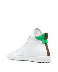 DSQUARED2 Logo Detail High Top Sneakers