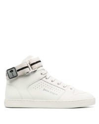 Palm Angels Palm Logo Print High Top Sneakers