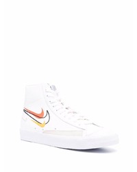 Nike Swoosh Detail Lace Up Sneakers