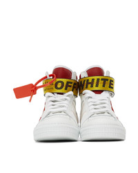 Off-White White Industrial High Top Sneakers