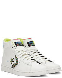 Converse White Peace Unity Sneakers