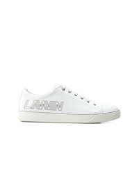 Lanvin 3d Print Lace Up Sneakers